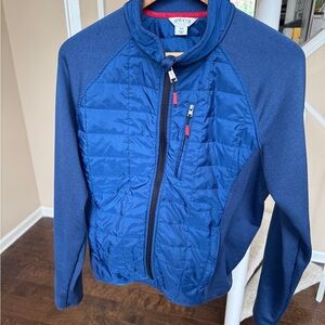 Orvis Blue Quilted Puffer Jacket